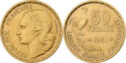 World Coins - France, 50 Francs, Guiraud, 1951, Paris, Gold pattern, Gold, AU(55-58)