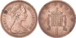 World Coins - Coin, Great Britain, Elizabeth II, New Penny, 1971, , Bronze, KM:915