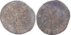 World Coins - Coin, France, Henri III, Liard à la Croix du Saint-Esprit, , Billon
