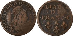 World Coins - Principality of Arches-Charleville, Charles II of Gonzague, Liard, Charleville