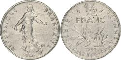 World Coins - France, 1/2 Franc, Semeuse, 1983, Paris, Nickel, , Gadoury:429