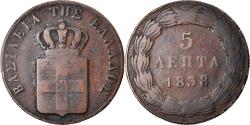 World Coins - Coin, Greece, Othon, 5 Lepta, 1838, , Copper, KM:16