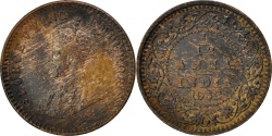 World Coins - INDIA-BRITISH, 1/12 Anna, 1 Pie, 1932, KM #509, , Bronze, 17.4, 1.60