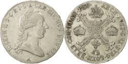 World Coins - Coin, AUSTRIAN NETHERLANDS, Joseph II, 1/2 Kronenthaler, 1789, Vienne