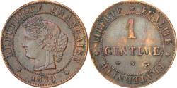 World Coins - Coin, France, Cérès, Centime, 1879, Paris, , Bronze, KM:826.1