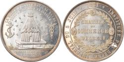 World Coins - France, Token, Chambre de Commerce d'Elbeuf, 1861, Lecomte, , Silver