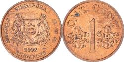 World Coins - Coin, Singapore, Cent, 1992