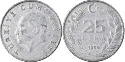 World Coins - Coin, Turkey, 25 Lira, 1986