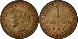 World Coins - Coin, France, Cérès, Centime, 1892, Paris, , Bronze, Gadoury:88