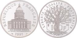 World Coins - Coin, France, Panthéon, 100 Francs, 1991, Paris, , Silver, KM:951.1