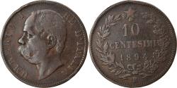 World Coins - Coin, Italy, Umberto I, 10 Centesimi, 1894, Rome, , Copper, KM:27.2