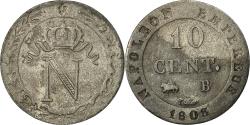 World Coins - Coin, France, Napoléon I, 10 Centimes, 1808, Rouen, , Billon