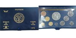World Coins - Coin, France, Monnaie de Paris, Set, 1979, COFFRET FDC 1979 AVEC AILES.