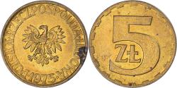 World Coins - Coin, Poland, 5 Zlotych, 1975