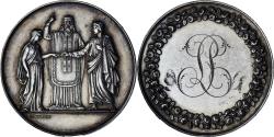 World Coins - France, Medal, Médaille de mariage, 1862, Gayrard, , Silver