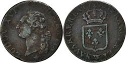 World Coins - Coin, France, Louis XVI, Sol ou sou, Sol, 1790, Lille, , Copper