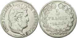 World Coins - Coin, France, Louis-Philippe, 5 Francs, 1831, Paris, , Silver