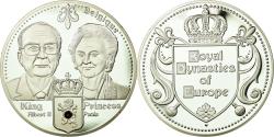 World Coins - Belgium, Medal, Les Dynasties Royales, Albert II et Paola, , Copper
