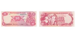World Coins - Banknote, Nicaragua, 10 Cordobas, KM:134, UNC(65-70)