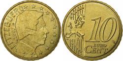 World Coins - Luxembourg, 10 Euro Cent, 2007, Paris, Nordic gold,