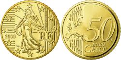 World Coins - France, 50 Euro Cent, 2009, BE, , Brass, KM:1412