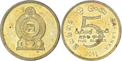 World Coins - Coin, Sri Lanka, 5 Rupees, 2011