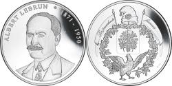 World Coins - France, Medal, Les Présidents de la République, Albert Lebrun, , Silver
