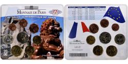 World Coins - France, Euro Set BU, 18e Salon numismatique de Pékin, 2006, MDP,