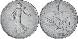 World Coins - Coin, France, Semeuse, Franc, 1962, Paris, , Nickel, KM:925.1