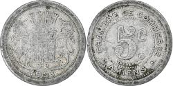 World Coins - France, Chambre de commerce d'Amiens, 5 Centimes, 1921, , Aluminium