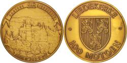 World Coins - Belgium, Token, Touristic token, Kasteel Van Liedekerke,  100 Motoen, 1981