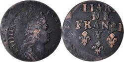 World Coins - Coin, France, Liard de France au buste âgé, troisième type, Liard de France