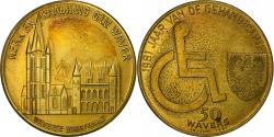 World Coins - Belgium, Token, 50 Wavers - O.L.V. Waver, 1981, Copper,