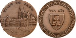 World Coins - France, Medal, Ville de Caen, 1969, Bronze, Baron,