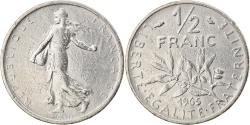 World Coins - Coin, France, Semeuse, 1/2 Franc, 1965, Paris, , Nickel, KM:931.1, Le