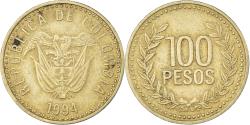 World Coins - Coin, Colombia, 100 Pesos, 1994