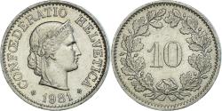 World Coins - Coin, Switzerland, 10 Rappen, 1981