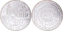 World Coins - France, 10 Euro, 2011, Paris, Nord-Pas De Calais .FDC, , Silver