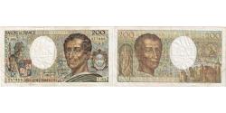 World Coins - France, 200 Francs, Montesquieu , 1981, V.003, VF(20-25)