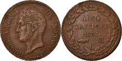 World Coins - Coin, Monaco, Honore V, 5 Centimes, Cinq, 1837, Monaco, , Copper