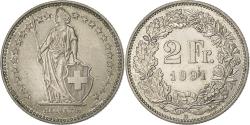 World Coins - Switzerland, 2 Francs, 1991, Bern, Copper-nickel, , KM:21a.3