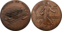 World Coins - France, Medal, Souvenir d'une visite à la Monnaie de Paris, Bronze,