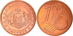 World Coins - Monaco, Euro Cent, 2001, Paris, , Copper Plated Steel, KM:167