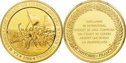 World Coins - France, Medal, End of Monarchy, History, , Vermeil