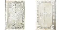 World Coins - France, Medal, Timbre, Le Travail, Caisse d'Amortissement, 1983, Silver,