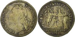 World Coins - France, Token, Louis XV, Louis XV coronation, 1723, Brass,