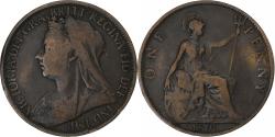 World Coins - United Kingdom, Victoria, Penny, 1896, London, Bronze, , KM:790