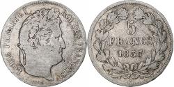 World Coins - Coin, France, Louis-Philippe, 5 Francs, 1837, Lille, , Silver