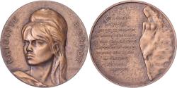 World Coins - France, Medal, Brigitte Bardot, Bronze, Lesot,