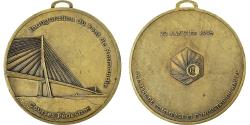 World Coins - France, Medal, Inauguration du Pont de Normandie, Courses Pédestres, 1995